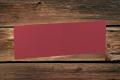 [16407672] Klappkarten 169/338x120 mm (B6) langdoppelt Rosso gerippt 220 g/qm